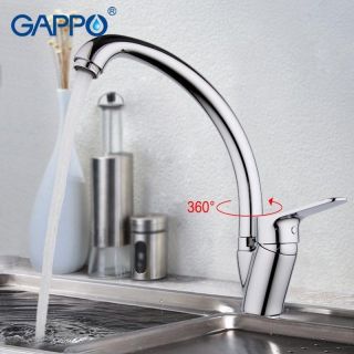 Смеситель для кухни Gappo G4136 хром